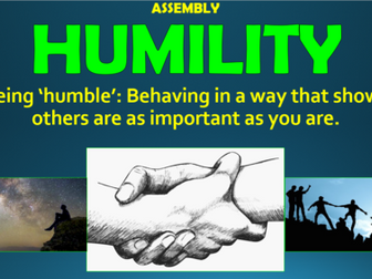 Humility Assembly!