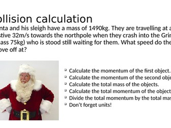 GCSE Physics collisions and air track practical