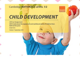 OCR Child Development - R019 - Task 1