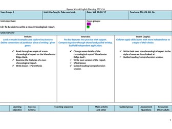 The Butterfly Lion Full three week planning Notebook