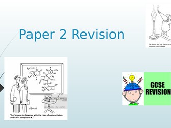 Paper 2 Revision for Chemistry