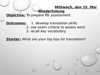 Translation - travel