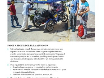 International Baccalaureate SL Speaking Assessment - Spanish Language B - Cards and Discussion