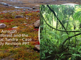 OCR - Earth's life support systems - The Amazon Rainforest and Arctic tundra revision ppt