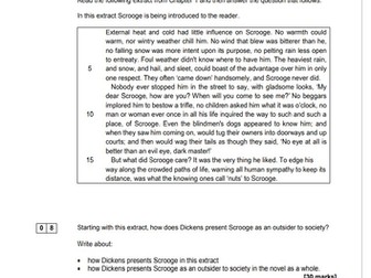 AQA Lit A Christmas Carol Grade 9 Essay