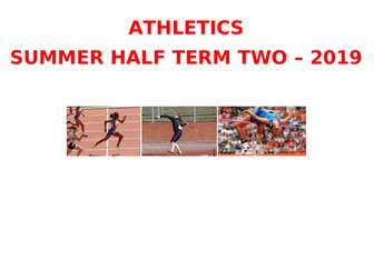 KS1 Athletics MTP