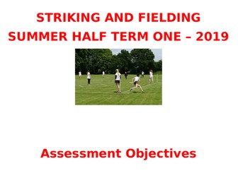 KS2 Striking and fielding MTP