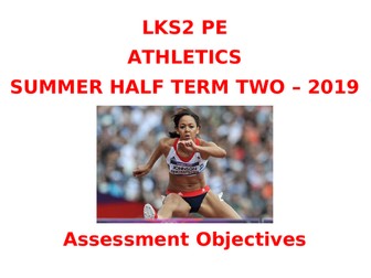 LKS2 Athletics MTP