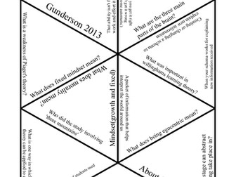 Developmental psychology tarsia puzzle