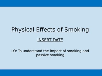 Physical Effects of Smoking