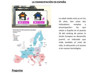 Stimulus Cards for A-Level in Spanish