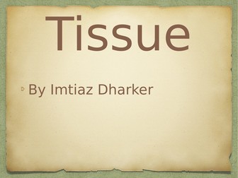 Tissue - Conflict poetry