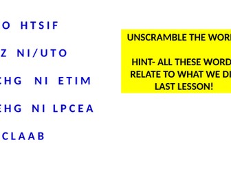 Creative writing- incorporating structural features