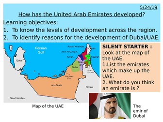 Middle East - How has the United Arab Emirates developed?