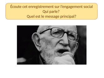 IB French B Organisation sociale L'engagement social Oxford