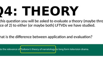 OCR A Level Media: LFTVD Question 4 guide