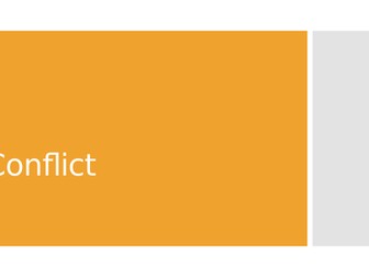 Theme of conflict in Romeo and Juliet