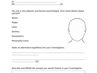 GCSE Psychology - Lab Experiments OCR