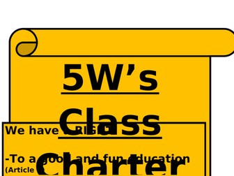 New class- class charter/ rules