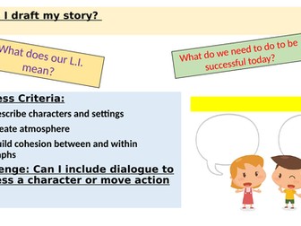 Y5 Narrative modelled example