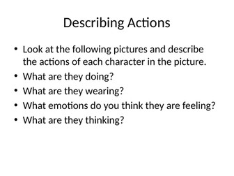 Creative Writing PowerPoint Presentation