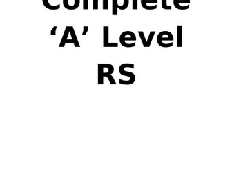 OCR A level ethics revision