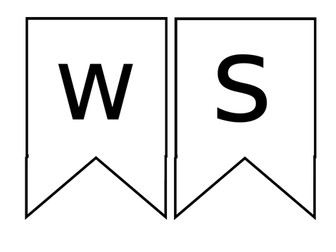 Writers Banner Display Lettering