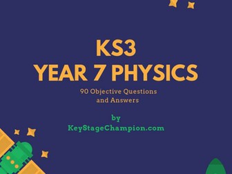 KS3 Year 7 Physics Worksheet - Forces and Motion