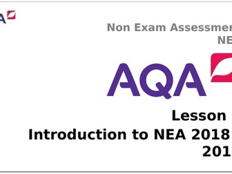 AQA NEA - Getting started