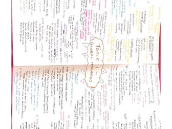 OCR GCSE Geography B Our Natural World Topic 1-4