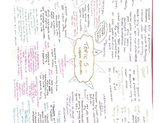 OCR GCSE Geography B Topic 5-8