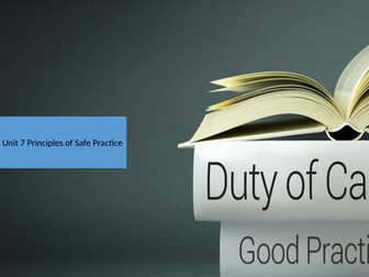 Evaluate a Duty of Care