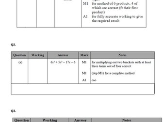 Edexcel Paper 3 2019 Booster