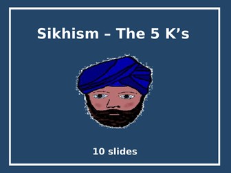 Sikhism - The 5 K's