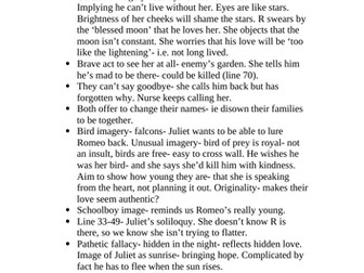 Love in Act 2 Scene 2 Romeo and Juliet