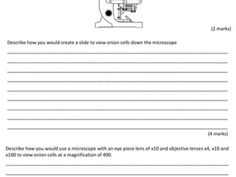 Microscopy Core Practical
