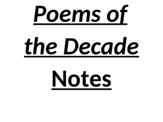 Edexcel A-level  English Lit POTD Devices, Quotes and Themes