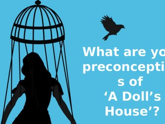 AQA KS5 A Doll's House: whole scheme, 17 lessons and resources (with assessment questions)