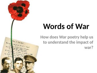 KS3 War Poetry