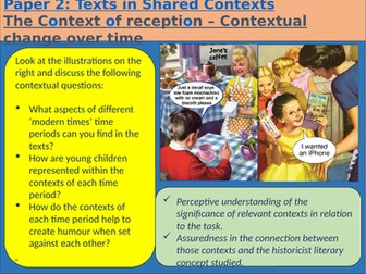 Post 1945 unseen prose lesson - AQA  A Level Literature