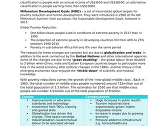 Global Resource Consumption IB Notes
