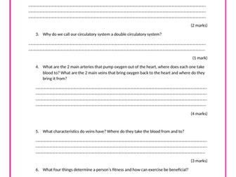 Mini assessment  on healthy living