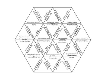 'A Christmas Carol' Editable Tarsia Puzzle