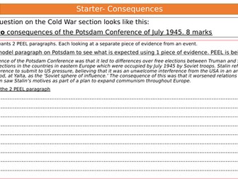 Revision of origins of cold war