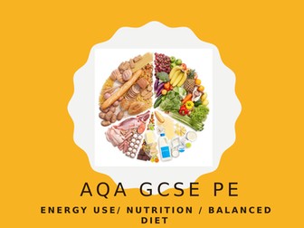 GCSE PE Diet and Nutrition