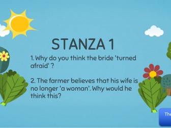 The Farmer's Bride questions