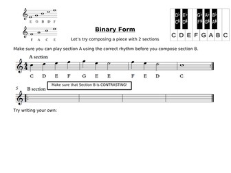 Binary Form Composition