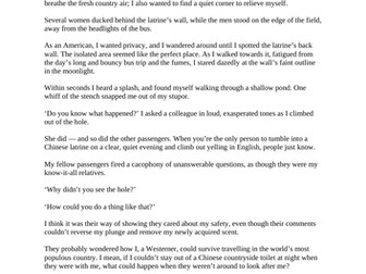 Paper 2 Question 2 Lesson + Sources (GCSE AQA English Language)