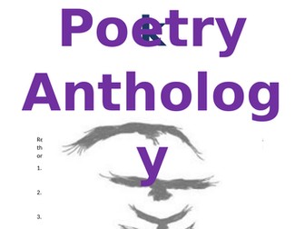 Eduqas Poetry Anthology Homework Book