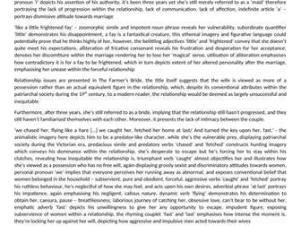 The Farmer's Bride - Charlotte Mew key quotes analysis